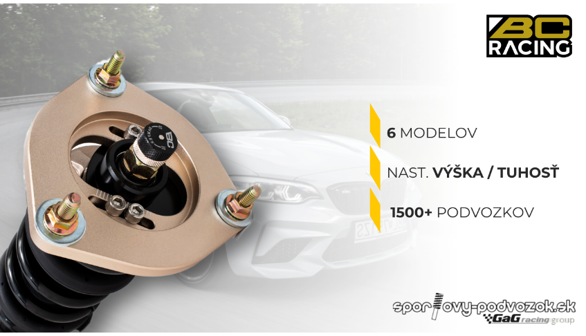 ŠPORTOVÉ PODVOZKY BC- Racing