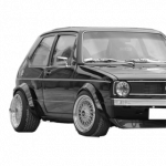VW Golf 1, Jetta (97-83)
