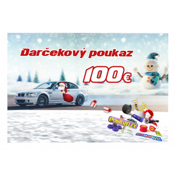 DARČEKOVÝ POUKAZ V HODNOTE 100 €