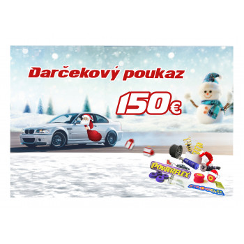 DARČEKOVÝ POUKAZ V HODNOTE 150 €